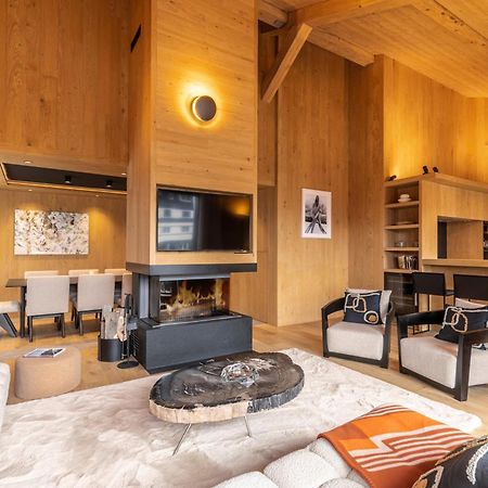 Ecrin Blanc - Appartement Haut De Gamme - Balcon Avec Vue - Centre De Megeve Megève Exterior foto