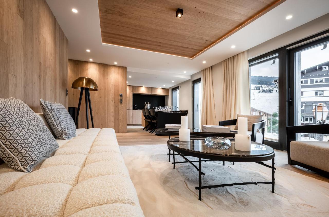 Ecrin Blanc - Appartement Haut De Gamme - Balcon Avec Vue - Centre De Megeve Megève Exterior foto
