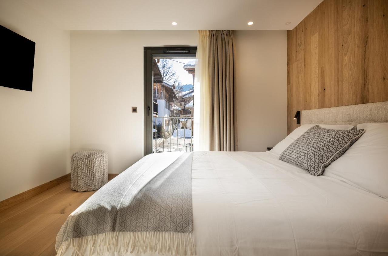Ecrin Blanc - Appartement Haut De Gamme - Balcon Avec Vue - Centre De Megeve Megève Exterior foto