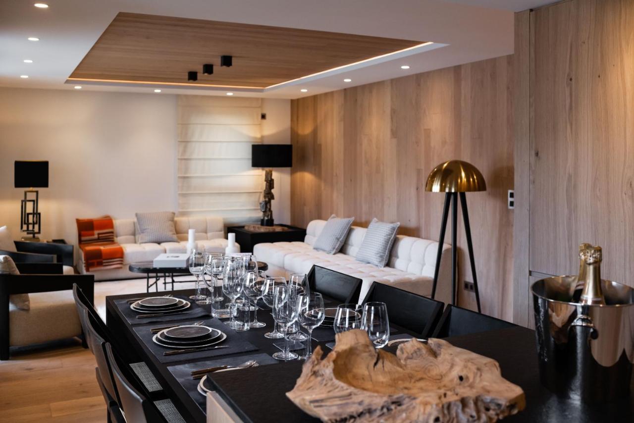 Ecrin Blanc - Appartement Haut De Gamme - Balcon Avec Vue - Centre De Megeve Megève Exterior foto