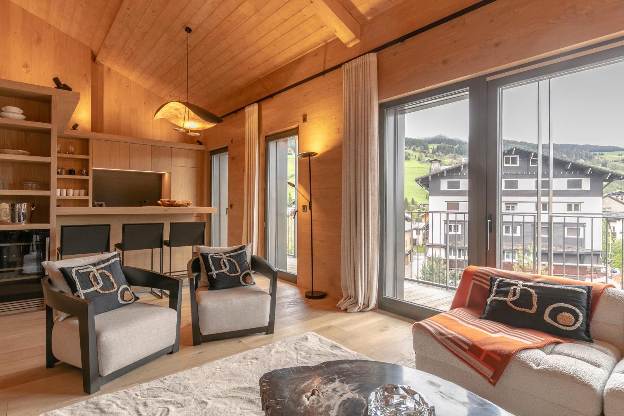 Ecrin Blanc - Appartement Haut De Gamme - Balcon Avec Vue - Centre De Megeve Megève Exterior foto